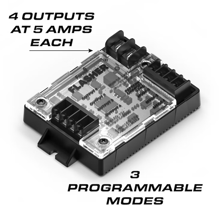 CRU Pro Armor Rear Door Slam Latch - Compatible with Polaris 10-15 RZR 4 XP 4 800 900 1000 - P101291
